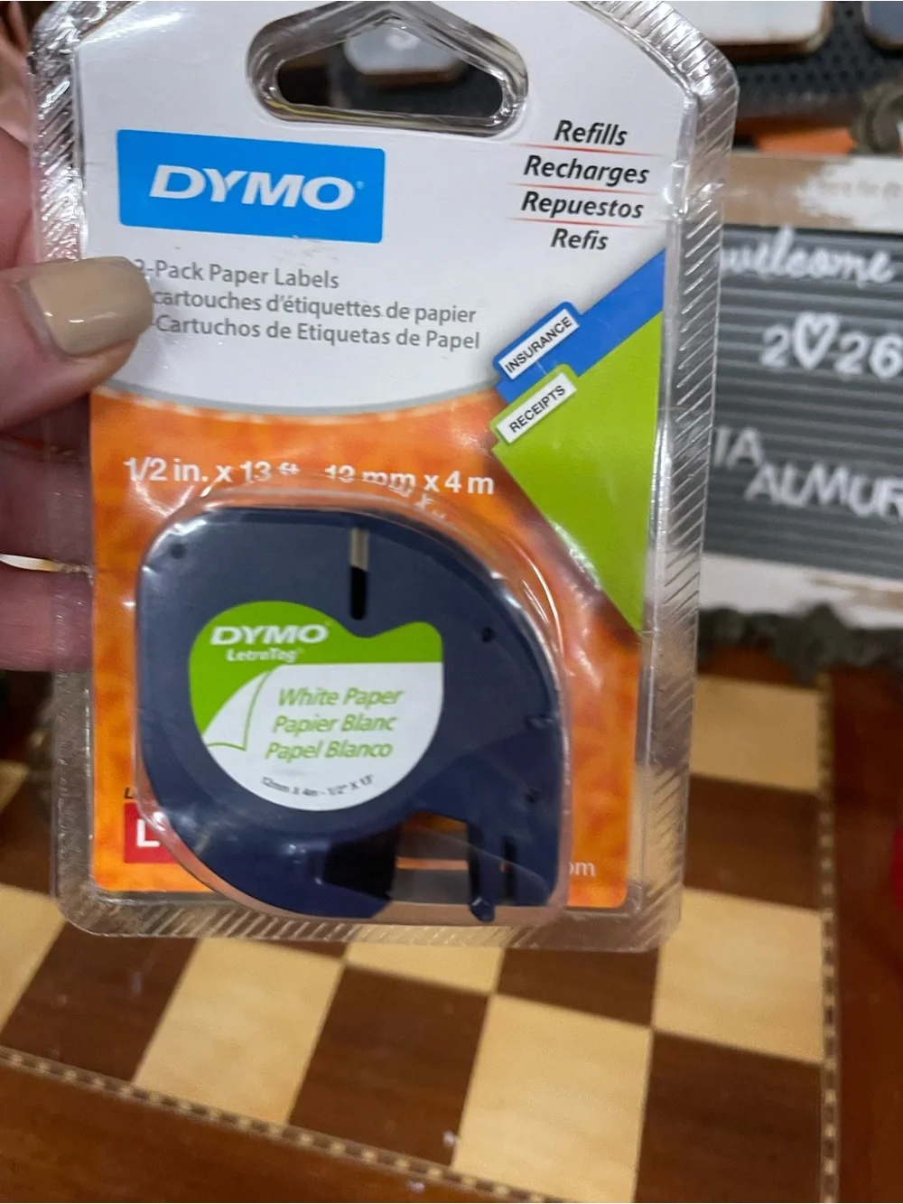 Dymo LetraTag 100H handheld label maker